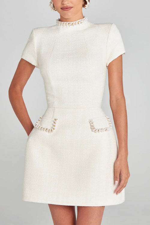 PARIS – Tweed Mini Dress – 5635