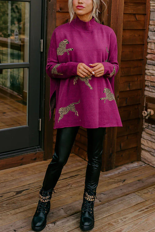 PARIS – High Neck Sweater – 6262