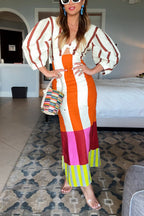 MILAN – Printed Midi Dress – 3640