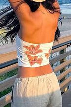 MONACO – Strapless Crop Top – 2100