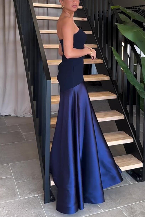 VALLETTA – Strapless Maxi Dress – 7892