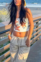 MONACO – Strapless Crop Top – 2100