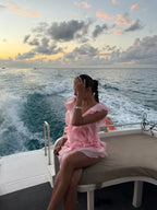 FLORENCE – Off-Shoulder Mini Dress – 8232