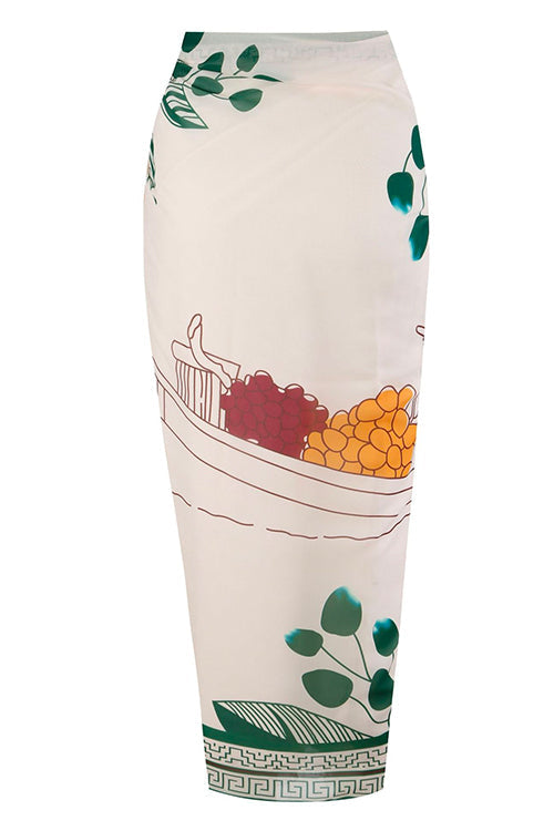 MALAGA – Bow Front Swimsuit Set – 9336