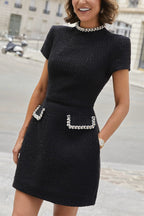 TALLINN – Tweed Mini Dress – 6063