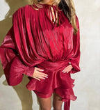 VENICE – Ruffle Mini Dress – 6817