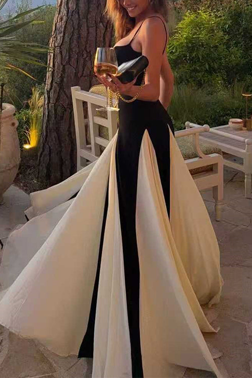 ALICANTE – Color Block Maxi Dress – 5995