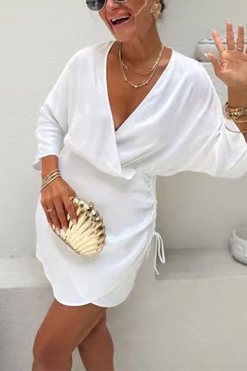 MONTPELLIER – Satin Mini Dress – 9908