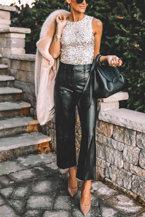 CAPRI – Sequin Tank Top – 4020