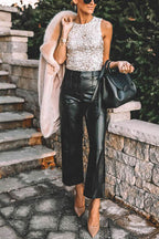 CAPRI – Sequin Tank Top – 4020