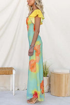 DUBROVNIK – Floral Maxi Dress – 6736