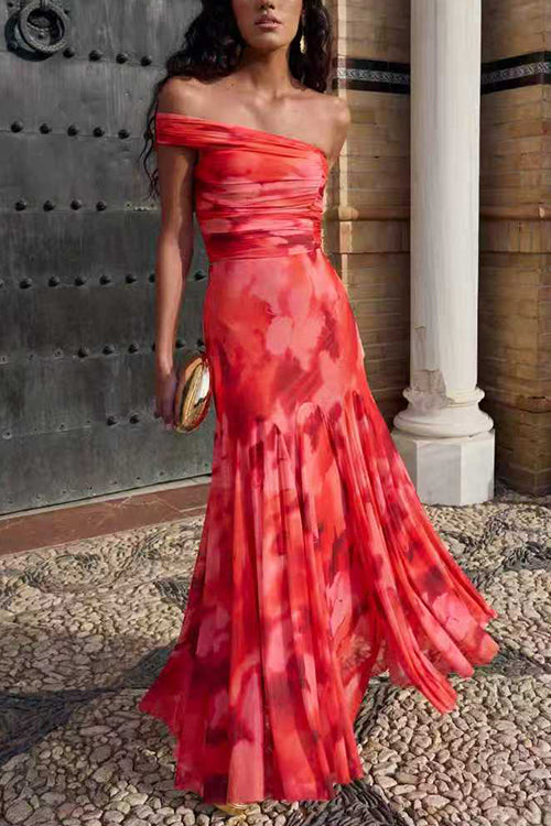 POSITANO – Off Shoulder Crop Set – 6634