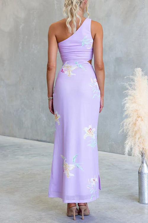 MALAGA – One Shoulder Maxi Dress – 2046