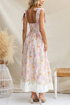 MALAGA – Floral Maxi Dress – 9118
