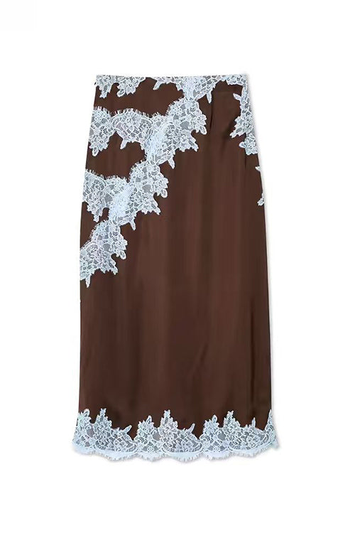 MARBELLA – High Waist Maxi Skirt – 8445