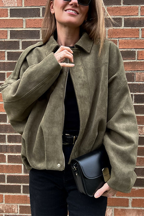 CORFU – Lapel Bomber Jacket – 5522