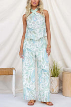 VENICE – Halter Paisley Top – 9385