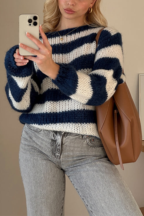 WARSAW – Striped Pullover Sweater – 7988