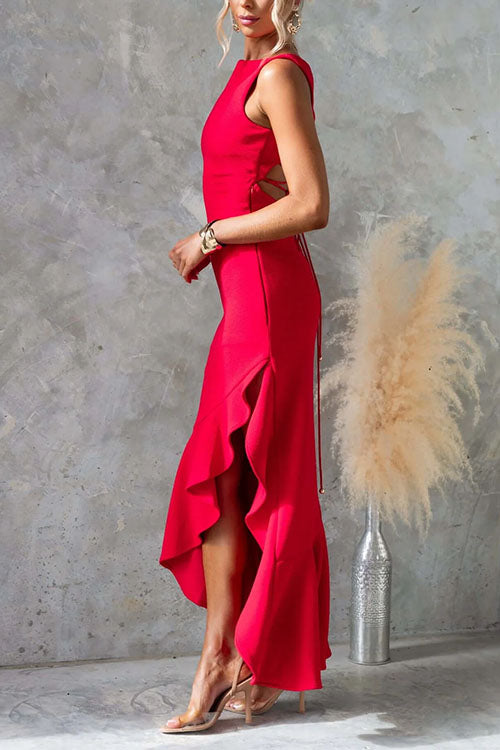 MARSEILLE – Sleeveless Maxi Dress – 5596