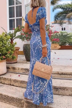 POSITANO – Halter Maxi Dress – 7054