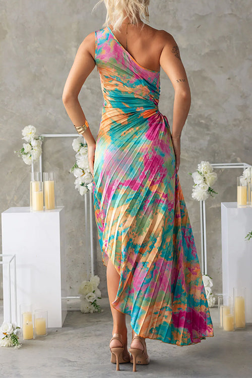 PORTOFINO – One Shoulder Maxi Dress – 9761