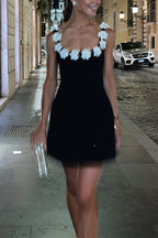 ANTIBES – Backless Mini Dress – 7114