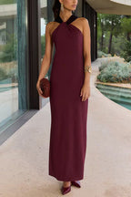 BARCELONA – Sleeveless Maxi Dress – 7623