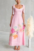 ROME – Sleeveless Maxi Dress – 8066