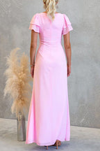 SEVILLE – Flare Sleeve Maxi Dress – 5411