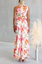 MARSEILLE – Asymmetrical Maxi Dress – 8409