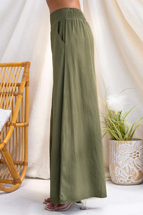 CANNES – Wide Leg Trousers – 9837