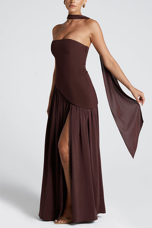 MILAN – Strapless Maxi Dress – 9653