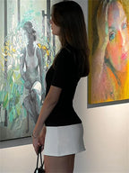 SALERNO – Elegant Mini Dress – 7694