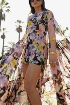 TAORMINA – Floral Maxi Dress – 9687