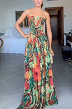 ANTIBES – Strapless Maxi Dress – 8815