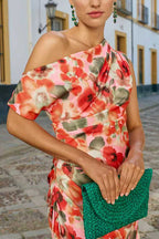 RHODES – Floral Midi Dress – 2278