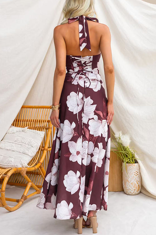 ALICANTE – Floral Maxi Dress – 9774