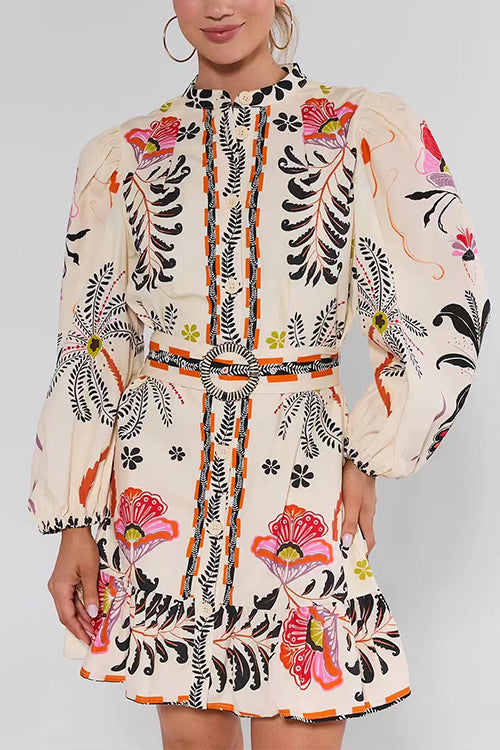 MALAGA – Button Up Mini Dress – 3225