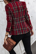 PARIS – Plaid Blazer Jacket – 1400