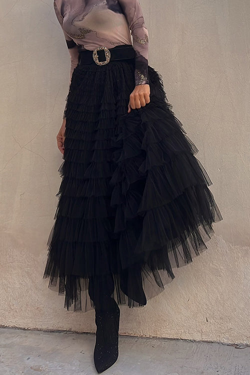 PORTO – A-line Maxi Skirt – 3910