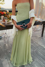 MARSEILLE – Strapless Maxi Dress – 7428