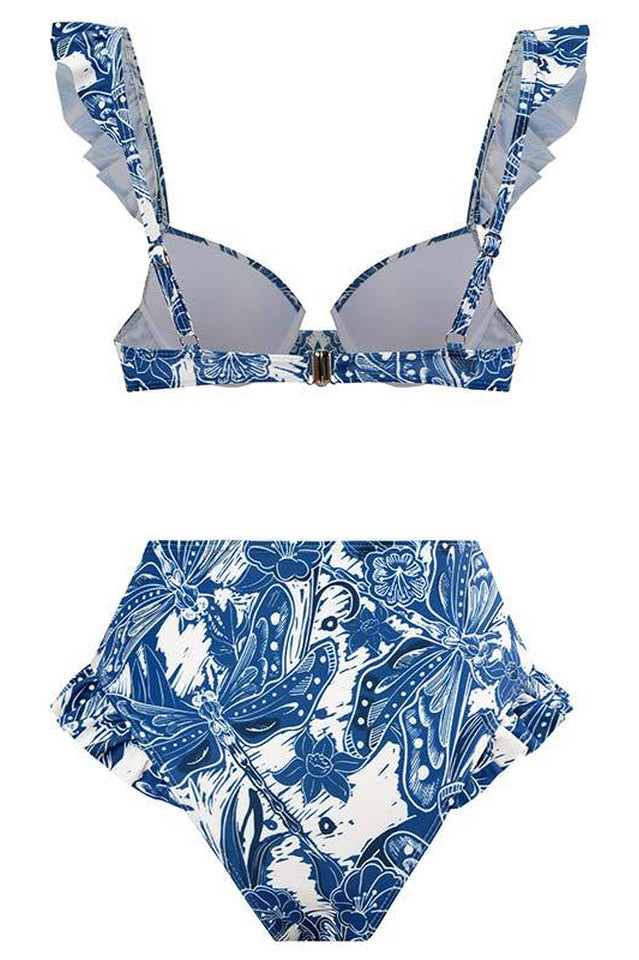 VALENCIA – Ruffled Push Up Bikini – 8724