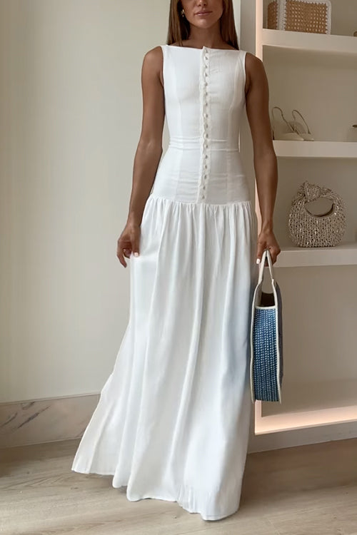 IBIZA – Sleeveless Maxi Dress – 9875