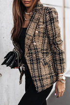 PARIS – Plaid Blazer Jacket – 1400