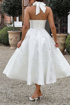 DUBROVNIK – Halter Midi Dress – 7465