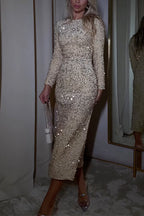 MUNICH – Sequin Midi Dress – 7430