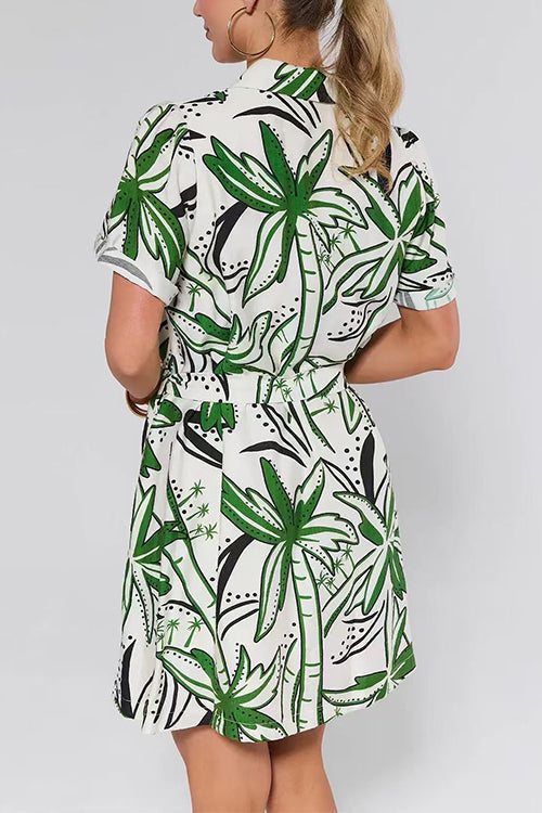 MARSEILLE – Mini Shirt Dress – 6898