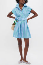 PALMA – Button Down Mini Dress – 3568