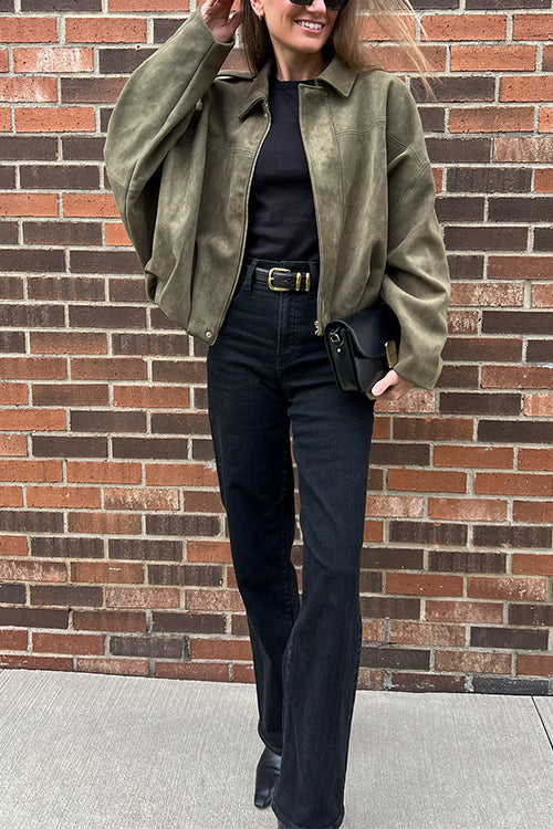 CORFU – Lapel Bomber Jacket – 5522