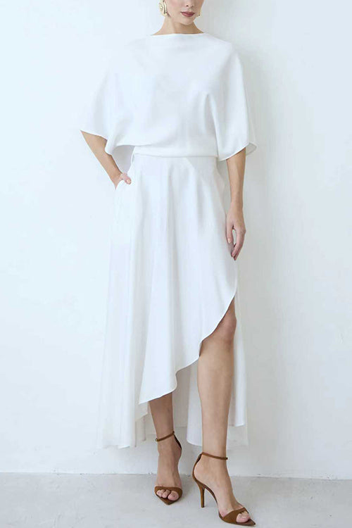 MALAGA – Half Sleeve Maxi Dress – 9368